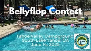 Bellyflop Contest at Campground