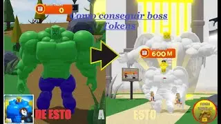 Como conseguir boss tokens en MEGA NOOB SIMULATOR (F&aacute;cil y R&aacute;pido) 