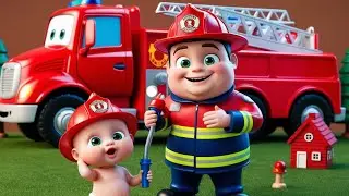 Fire Truck 🚒 Song For Kids | Funny Car Cartoon For Babies and Kids | Cocomelon Cartoon | Kids Cars