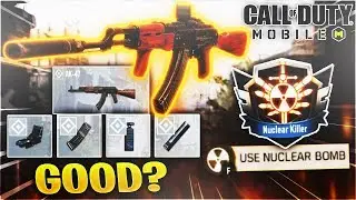 COD Мобильная ядерная бомба АК-47! ПОДАВЛЕННЫЙ AK47 Лучший класс (геймплей Call of Duty Mobile Nuke)