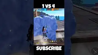 1vs4 Destroyed in Seconds 😱 M1887 insane 1vs4 🤯 #shorts #ironicff