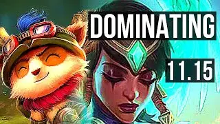 TEEMO vs KARMA (TOP) | 2.5M mastery, 8/2/6, 400+ games, Dominating | NA Diamond | v11.15