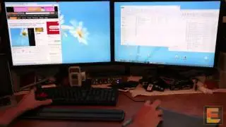 Windows 8.1 multi-monitor, Desktop, Start menu, hands-on