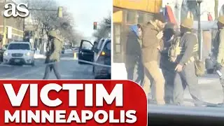 VIDEO SHOWS US AGENTS CONFRONT MINNEAPOLIS MAN MOMENTS BEFORE SHOOTING