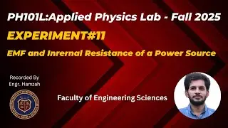 EXP#11:Measurement of EMF and Internal Resistance of a Power Source