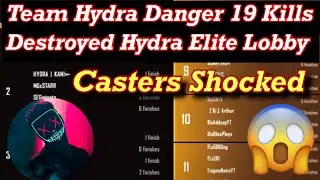 Team Hydra Danger 19 Kills Domination In Hydra Elite Custom | Destroyed Lobby❤️ Everyone Shocked