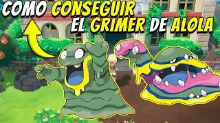 DONDE CONSEGUIR A GRIMER DE ALOLA en POKEMON LETS GO PIKACHU