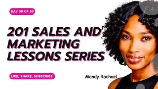 Sales and Marketing Lessons Series #Day30of30 #itsawrap #makemoneyonline2023 #expertnaire #salestips
