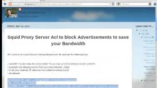 Squid Proxy Server Configuration Linux