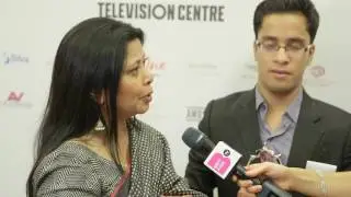 The 7th Asian Awards - Nandita and Ishaan Puri - Press Room