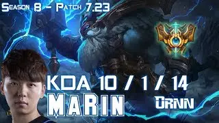 MaRin ORNN vs JARVAN IV Top - Patch 7.23 KR Ranked