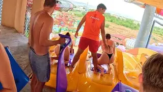 Unseen Secrets: Exploring Europe's INSANE Water Park. Aquaparadise in Bulgaria. All Waterslides