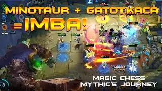 Magic Chess First Game for Top Mythical Players | MINO + GATOTKACA Lineup | Best Combo APRIL 2020