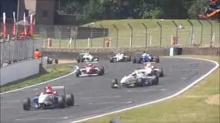Ross Gunn F4 Burnouts at Brands Hatch