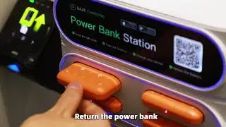 Stacking version power bank rental station, rent a charge and charge on the go source factory