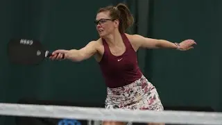 Mandy and Christian vs Leesha and Josh  4.5 mixed at lifetime athletics 4.13.25