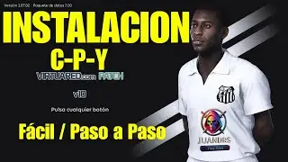 C&Oacute;MO INSTALAR VIRTUARED PATCH V10 en PES 2021 CPY Tutorial Completo F&aacute;cil y R&aacute;pido