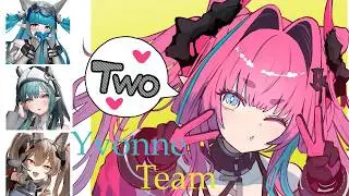 Yvonne Last Rite Dual DPS Team (Xaihi/Gilberta) vs Lv 90 Rhodagn Boss Showcase - Arknights Endfield