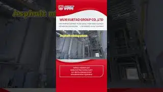 High efficiency production #asphaltmixingplant #asphaltplant #heavyequipment #machinery#factory