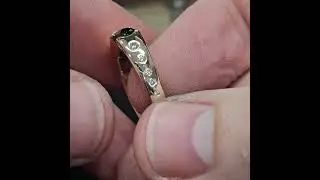 Australian Green Sapphire Ring #shorts