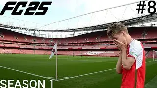 FC25 Arsenal Career Mode #8 The Fa Cup Run Comes To An End