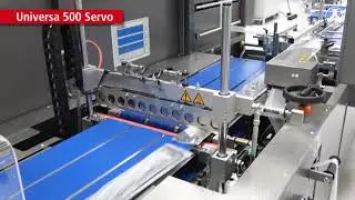 Kallfass Universa 500 Servo High Speed Shrink Wrapper Bagging Cluster Baguettes