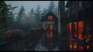 Forest Rain Soundscape 🌲 | Ease Your Thoughts and Rest Deeply