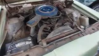 WILL IT RUN?1968 MERCURY MONTEREY COLDSTART WITH PEDAL PUMPING #SURVIVOR#390FE