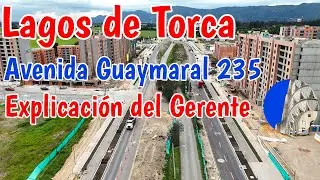 Lagos de Torca Así va la avenida Guaymaral Calle 235