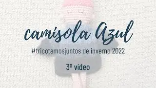 TJ da camisola Azul, 3ª parte (KAL of Azul sweater, 3rd video)
