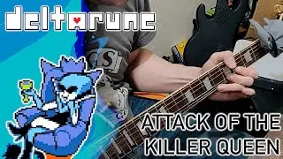 Deltarune - Attack of the Killer Queen (Metal Guitar Cover)