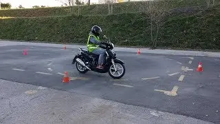 Poligonski dio obuke A1 kategorije TROGIR