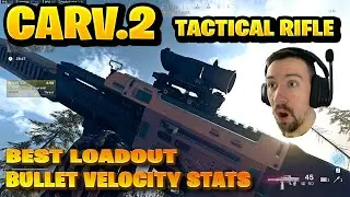 New Carv.2 Tactical Rifle - Best Barrel for Max Bullet Velocity and Low Recoil [Cold War Warzone]