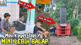KAGET! LEBIH BALAP SOUND MINIATUR DARI SOUND 18 INCH HOREG SPEKNYA 
