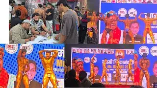 I have a bodybuilding competition today