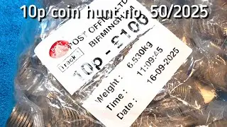 😋 Friday's dinner on Wednesday? Why not? - 10p coin hunt no. 50/2025 for A-Z coins and territories