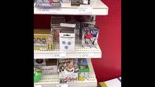 Target run: Hunt in the wild for sports card. Just missed the restock for a few minutes.