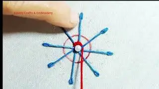 Hand Embroidery Flower Design /Floral Embroidery Patterns/Needle point art