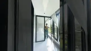 The first multifunctional PT door of balcony partition door#slidingdoors #glassdoors