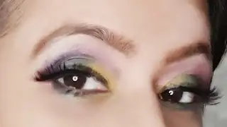 Colorful Bridal Eyeshadow Tutorial || Mehandi /Sangeet /Haldi Ceremony Eye Makeup Tutorial||