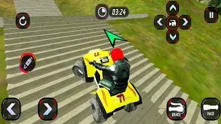 ATV Quad Bike Simulator : Offroad Stunt Game - Stay on the Track | ATV BIKE GAMES
