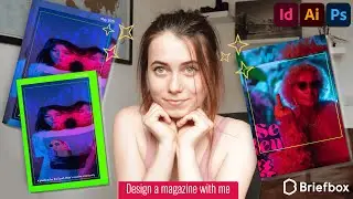 Designing an edgy magazine | brand identity & magazine design