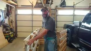 Строительство бара из поддонов #palletbar #palletfurniture #mancave