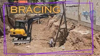Bracing a Wall to Protect Neighbor's Property | Essential Construction Safety