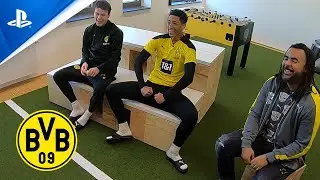 BVB Profis spielen FIFA 21 + PS5 Gewinnspiel