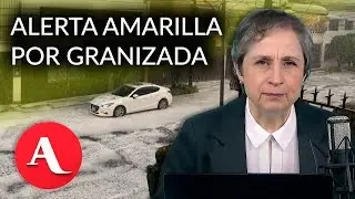 Granizada sorprende a la CDMX: activan Alerta Amarilla y limitan velocidad del Metro | 06 ago 2025