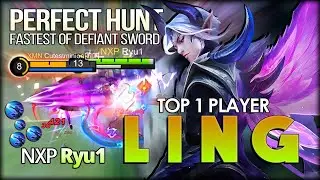 Fastest of Defiant Sword! Perfect Combo of Skill by Ryu1 Top 1 Player Ling - Mobile Legends
