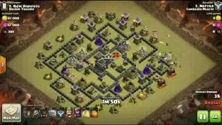 Hog Golem Attack War Th9 Strategy anti 3 Stars Attacks in Clash Of Clans |