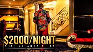 Rolls Royce в отеле Burj al Arab в Дубае + номер-люкс с 1 спальней