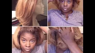 DIY | Ginger Blonde Lace Frontal Unit | Bele Virgin Hair (Aliexpress)